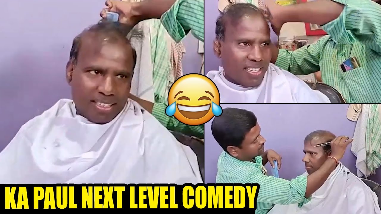 KA Paul Next Level Comedy In Barber Shop | Munugode BY-Poll Campaign | Political Qube