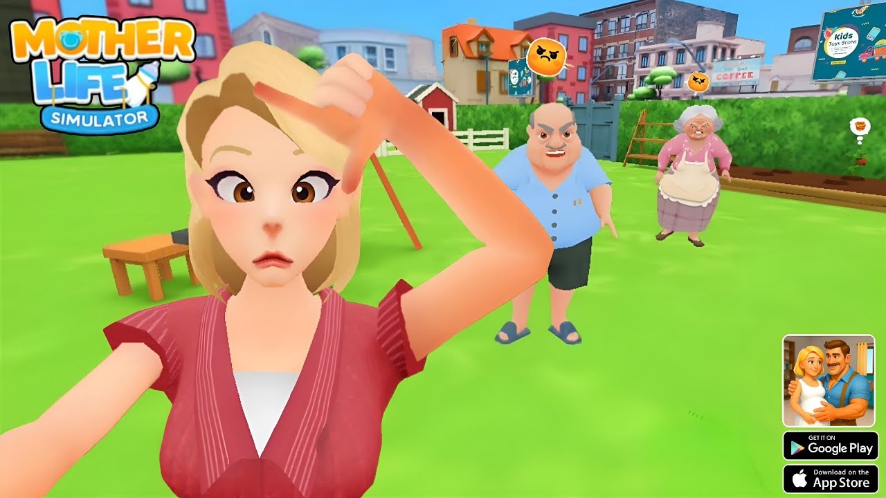 MOTHER LIFE SIMULATOR: EDEN BIG UPDATE GRANNY & GRANDPA | ANDROID GAMEPLAY (Part 4)