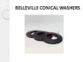 BELLEVILLE CONICAL WASHERS - www.fusionboltnut.com - Jayant Impex Pvt  Ltd