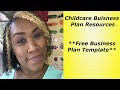 Childcare Business Plan Resources and Template Childcare Business Plan Resources and Template