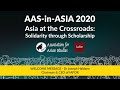 AAS-in-Asia 2020: Welcome from Dr Joseph Haldane, IAFOR