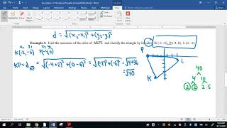 Geo Notes 4-1:  Classifying Triangles