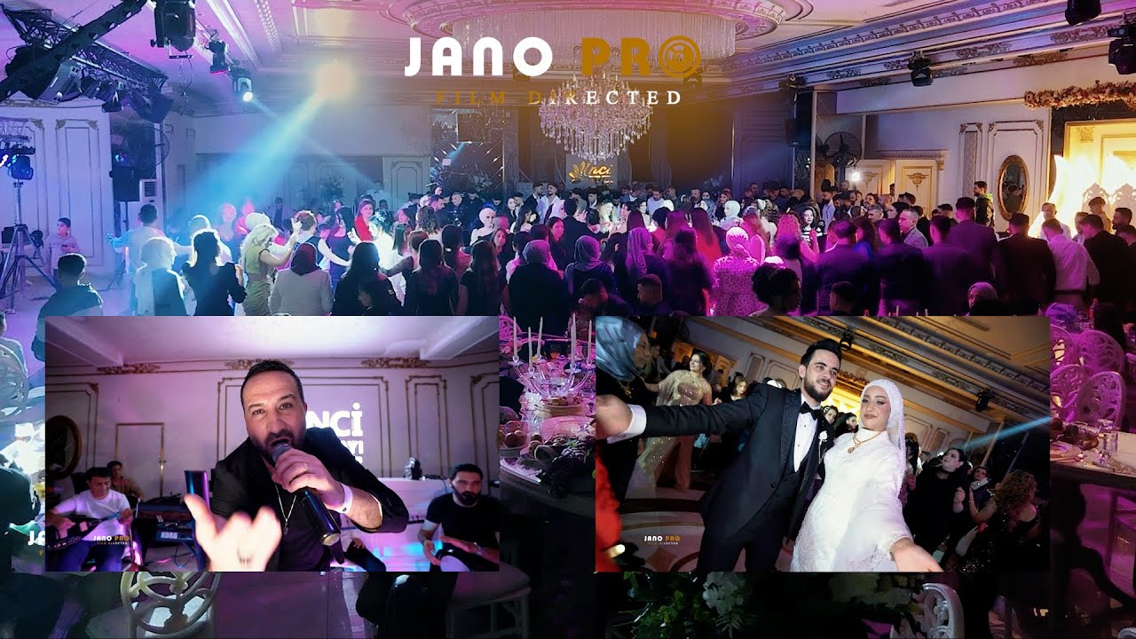 حفل زفاف حسن & نسرين || الفنان فرهاد مراد اجمل اعراس قرية كوتانا في اسطنبول || part 4