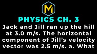 Celebrity 3.14 Mastering Physics Solution-"Jack and Jill ran up the hill at 3.0 m/s. The horizontal component Net Worth