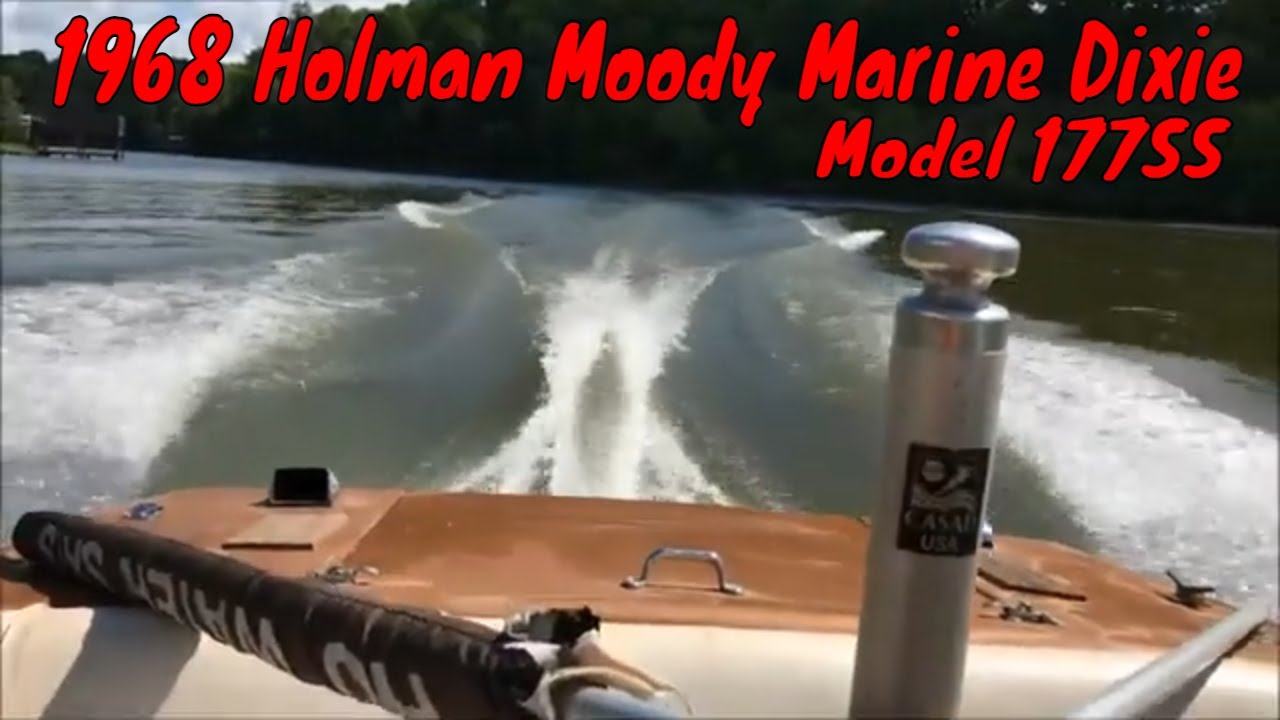 1968 Holman Moody Marine Dixie Model 177SS: Dixie Boat Works Manufacturer