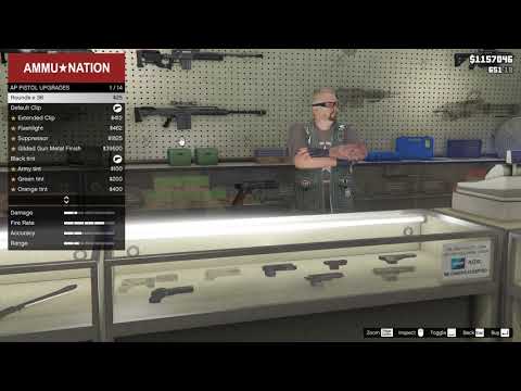 GTA V: Buy Guns for Michael (Not required for 100%)
