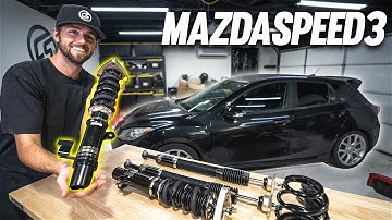 BC Racing Coilover Install [Mazdaspeed3]