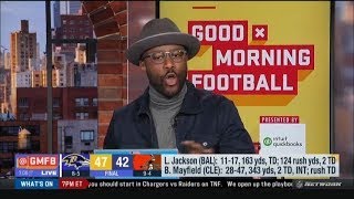 'What a game!' Nate Burleson goes crazy Ravens-Browns instant classic