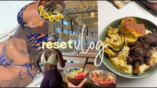 How I reset for a week of workouts + cooking | short braised rib + lasagna soup