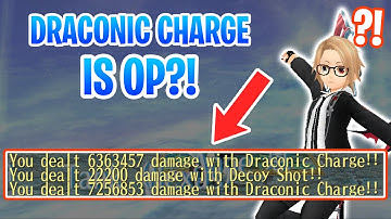 DRACONIC CHARGE IS SECRETLY OP?! - Toram Online