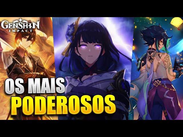 Genshin Impact: Os personagens mais fortes com o nível máximo de