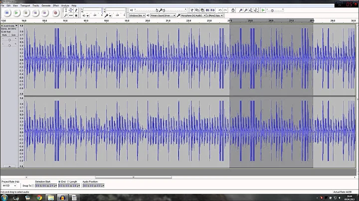 How to create a seamless audio loop - with audacity