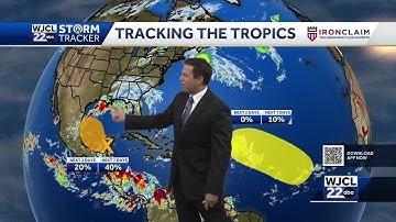 Tracking two areas for possible tropical development