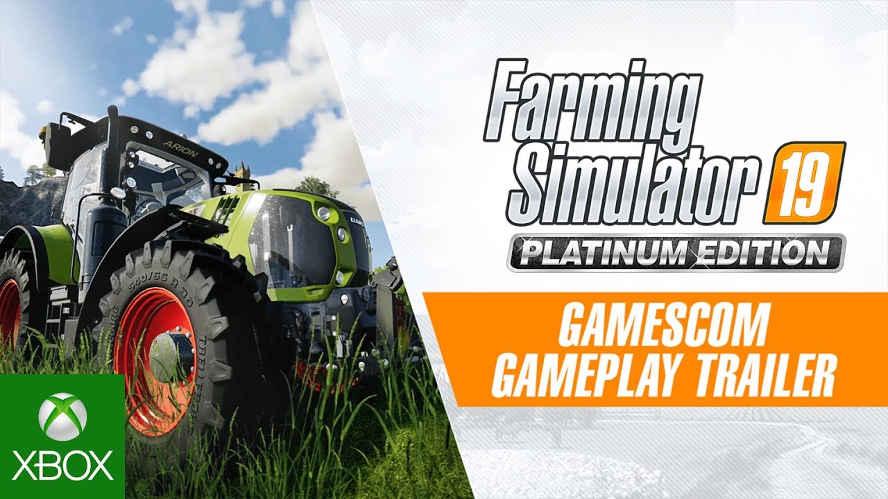  Farming Simulator 19: Premium Edition (PS4) : Video Games