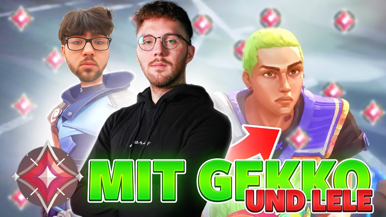 MEINE ERSTE RUNDE MIT GEKKO 🤩 | Valorant