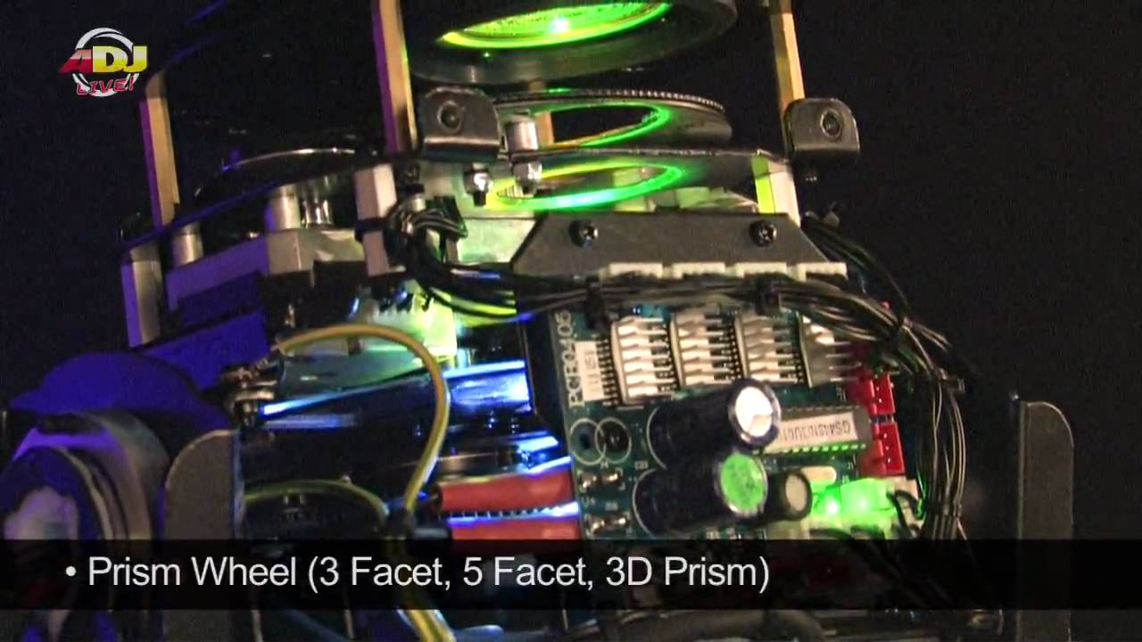 American DJ Under The Hood Vizi LED Spot - YouTube