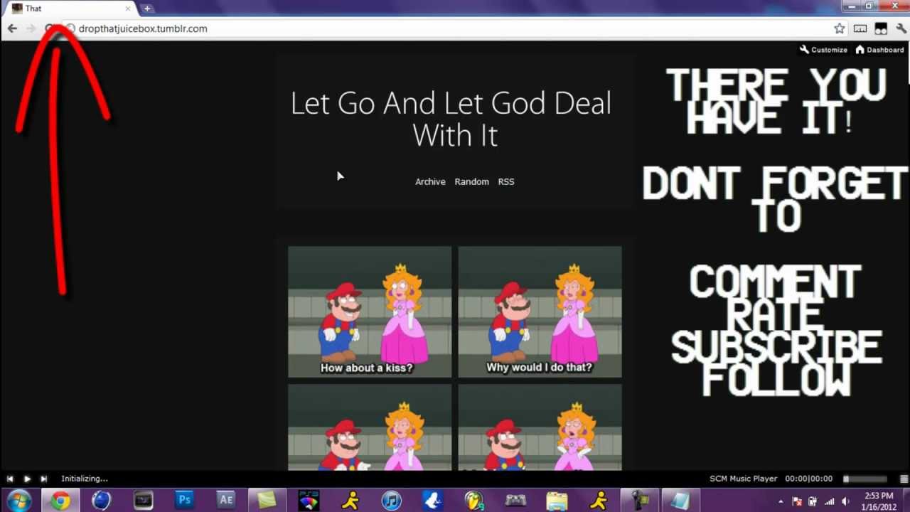  Tutorial How To Add Moving Tab Bar To Tumblr YouTube