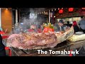 The tomahawk steak