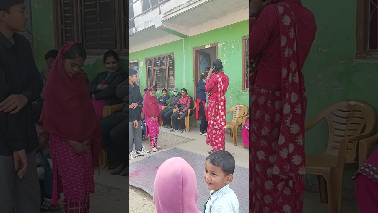 School Life drama #सडक नाटक बिद्यालय मा भाई वाहिनी हरू काे प्रर्दशन 