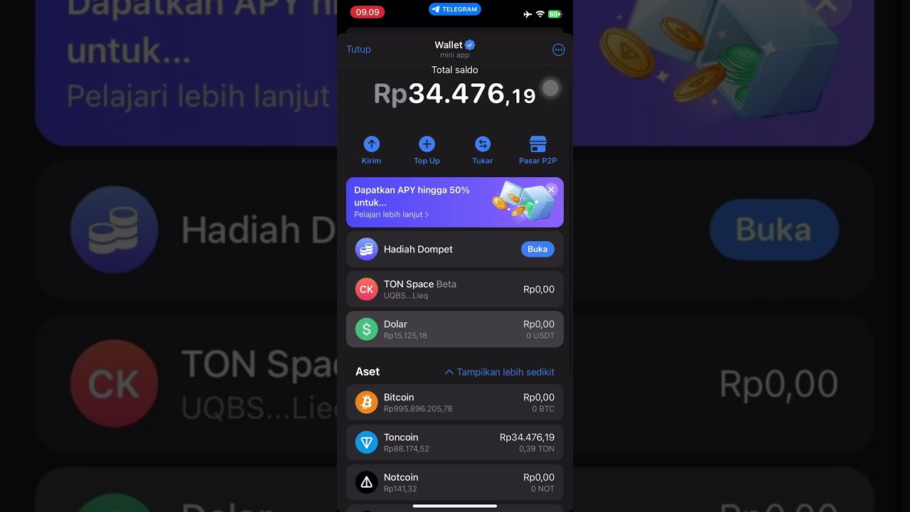 ✅ CARA KIRIM TON COIN DARI WALLET TELEGRAM KE TONKEEPER