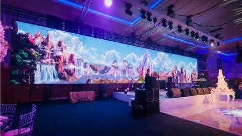 Led Video Screen Hire for Wedding or Events