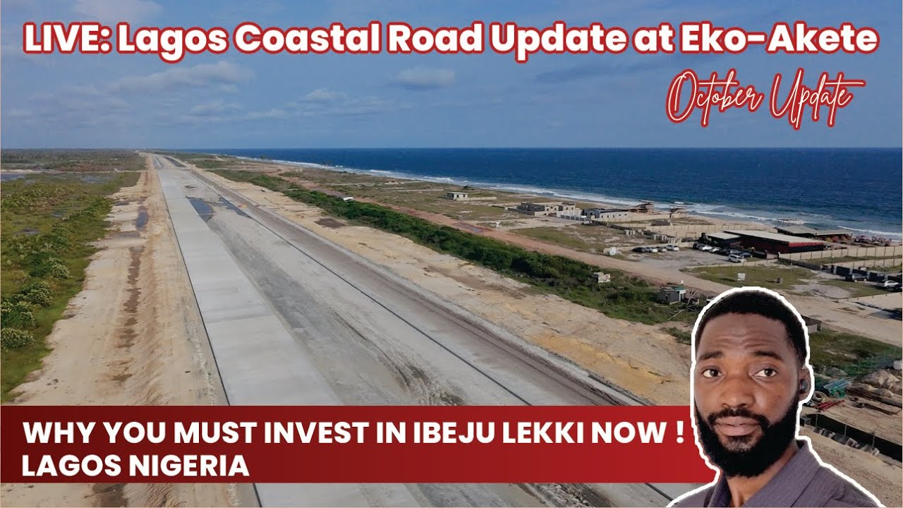ОНЛАЙН-ОБНОВЛЕНИЕ: Строительство прибрежной дороги Лагоса в Eko Akete | Почему ВЫ ДОЛЖНЫ инвестир...