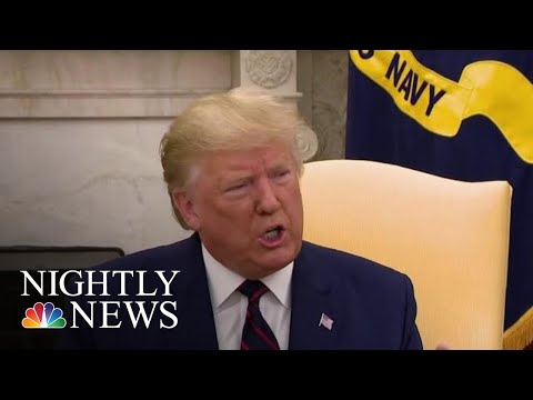 WHISTLEBLOWER REMARKS: President Trump answers questions while with president of Finland