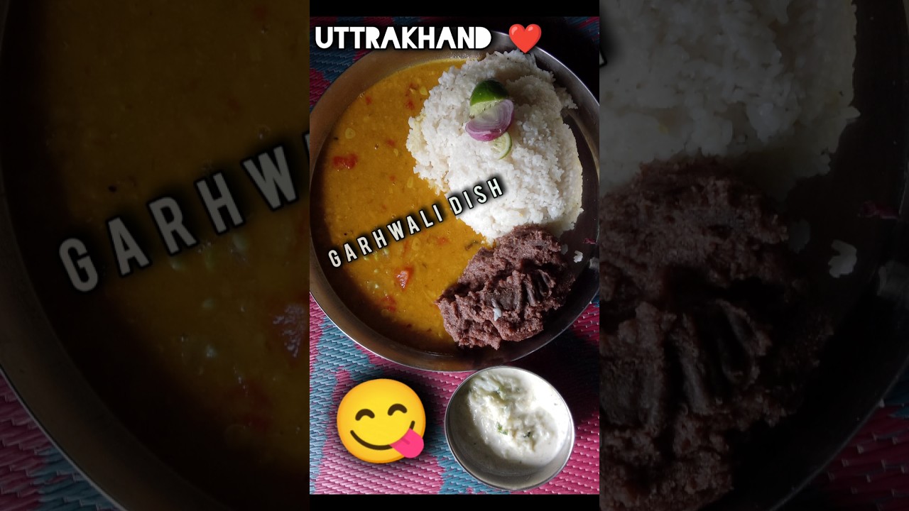 Uttrakhand famous dish 😋