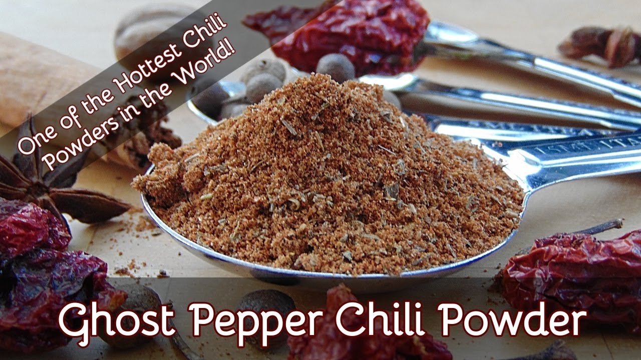 Homemade Ghost Chili Powder One of the HOTTEST Chili Powders in the