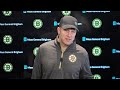 Joe Sacco comments on the Bruins win over Florida and looks ahead to facing Ottawa tomorrow night.