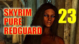 Skyrim PURE REDGUARD Walkthrough - Part 23: New Ebony Weapons, Lord Stone Fight, Dragon Fight