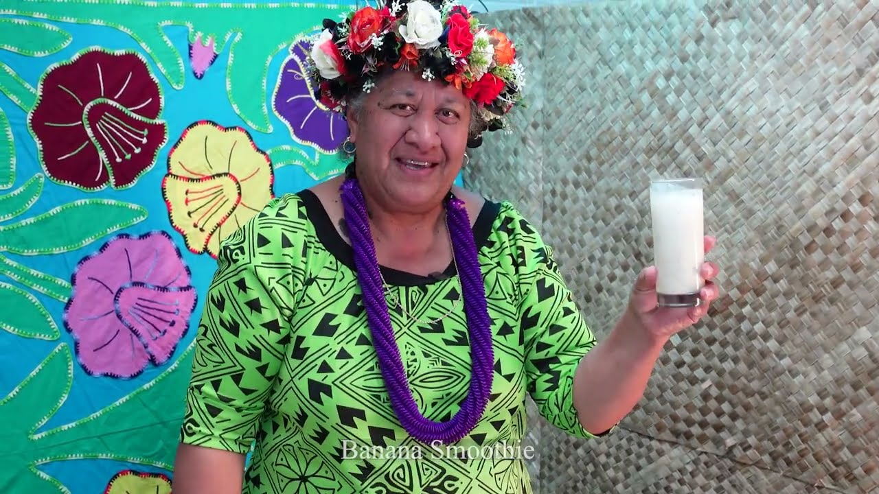 Cook Islands Language Week Recipe of the Day: Poi Meika, the Cook Islands Banana Smoothie!