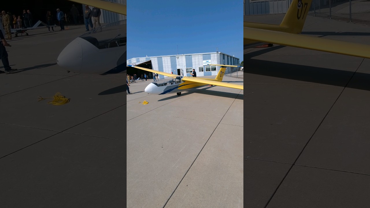 Quietest Plane On The Tarmac. Would Love To Ride In One Someday. Boone Iowa Fly-In