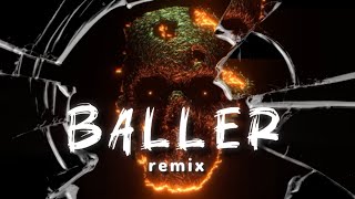 Baller Remix Song | Shubh & Ikky | Charche naam jive aa trend ni | New Shubh Song Playlist | #music