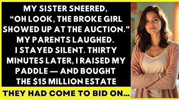 My Family Mocked Me at the Aspen Auction—So I Bought the $15M Estate They Were Desperate to Win.