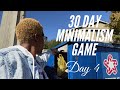 CLEAN THE CAR OUT WITH ME | 30 Day Minimalism Game | Day 4