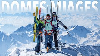 🎿 Dômes de Miage : Descente par le Glacier d'Armancette (ski) (2022)