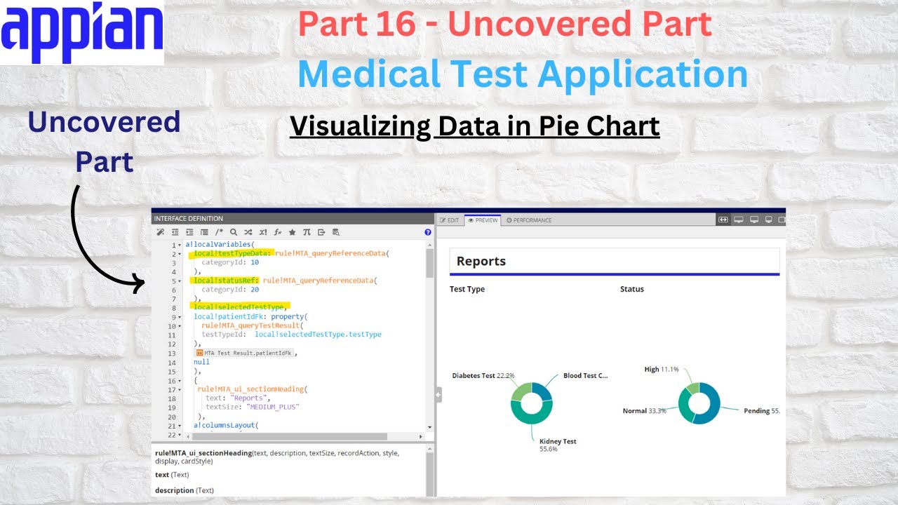 17 . Missing part of configuring Pie Chart (part 16) - YouTube