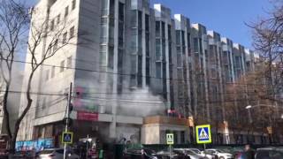 Incendiu pe str. Vlaicu Pârcălab