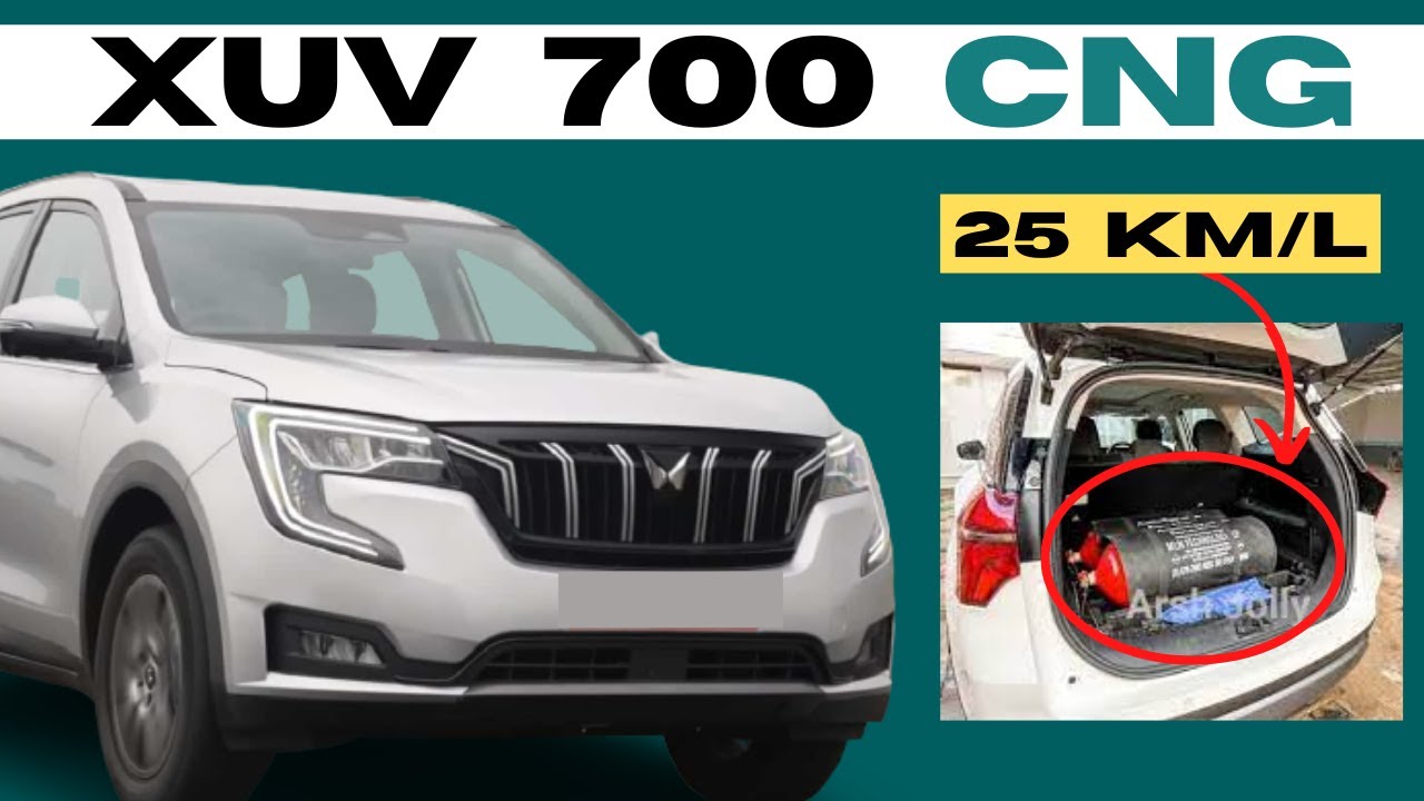 India की पहली XUV 700 CNG Fitted Price Mileage Autofactz YouTube