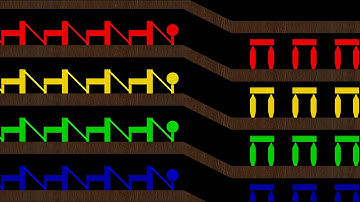 Domino Race 2 in Algodoo