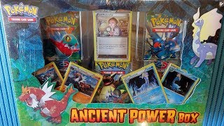 Pokemon TCG: Ancient Power Box XY Furious Fists - Free codes
