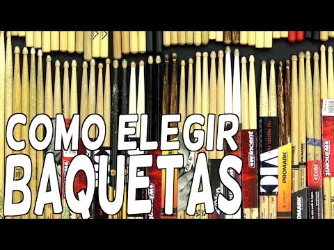 Video: Cómo Elegir Baquetas