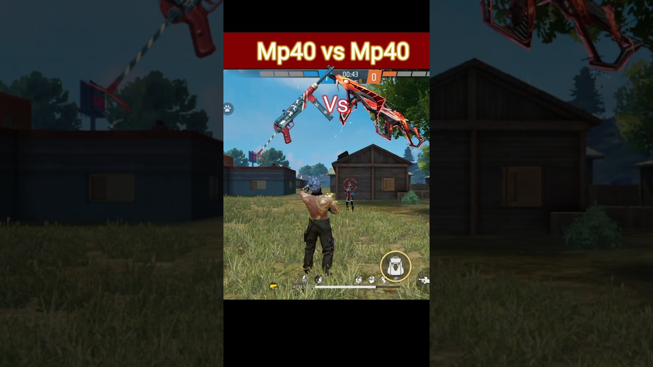 COBRA MP40 vs MP40- WINTERLANDS GUN DAMAGE TEST VIDEO 