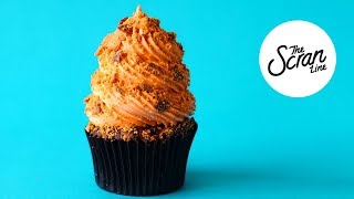 BUTTERFINGER CANDY BAR CUPCAKES - The Scran Line