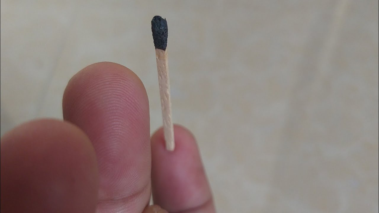 How to light a match on finger!Easy magic tricks with matches YouTube