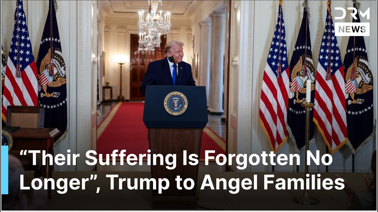 “Their Suffering Is Forgotten No Longer” — Trump Honors Angel Families at White House Event | AC1G