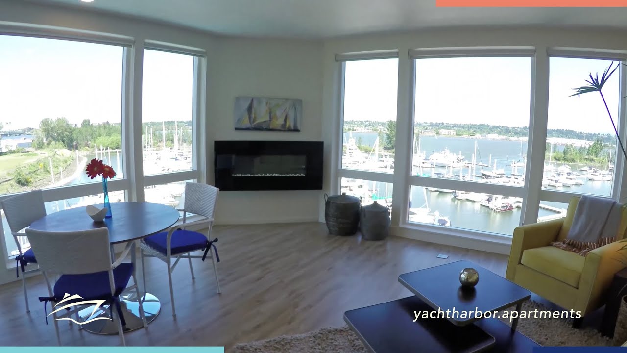 Apartment Interiors at Yacht Harbor Club Luxury Riverfront Living in Portland, OR YouTube