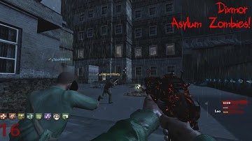Cod WaW Coop Custom Zombies Dixmor Asylum!