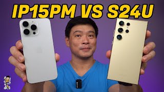 Samsung Galaxy S24 Ultra vs Iphone 15 Pro Max - Which to Pick?